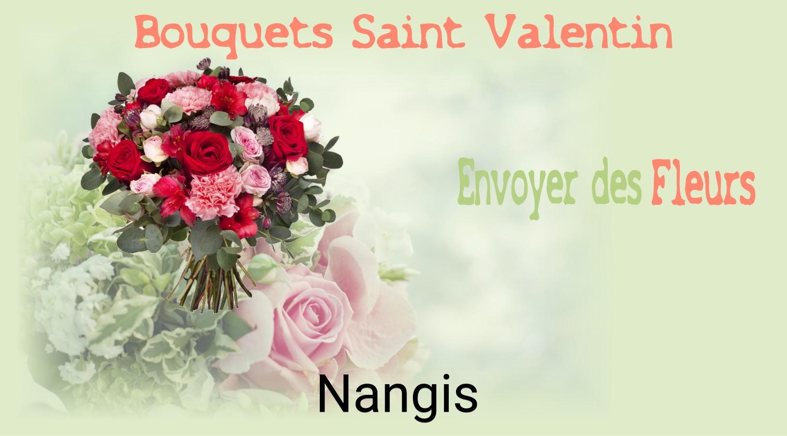 Roses de Saint-Valentin livrées à Nangis
